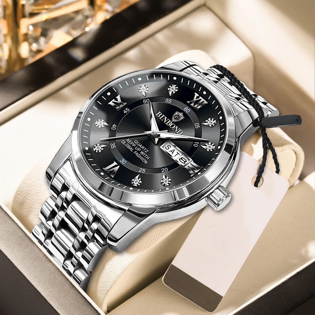 Reloj deportivo de hombre con fecha