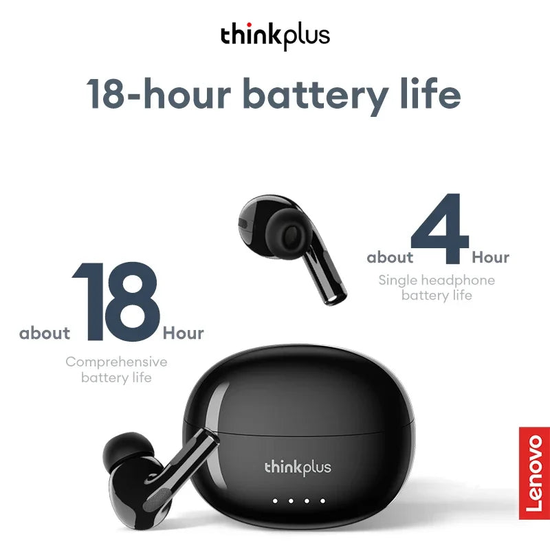 Auriculares inalámbricos Lenovo LP5 Pro con Bluetooth 5.4, sonido HiFi y micrófono