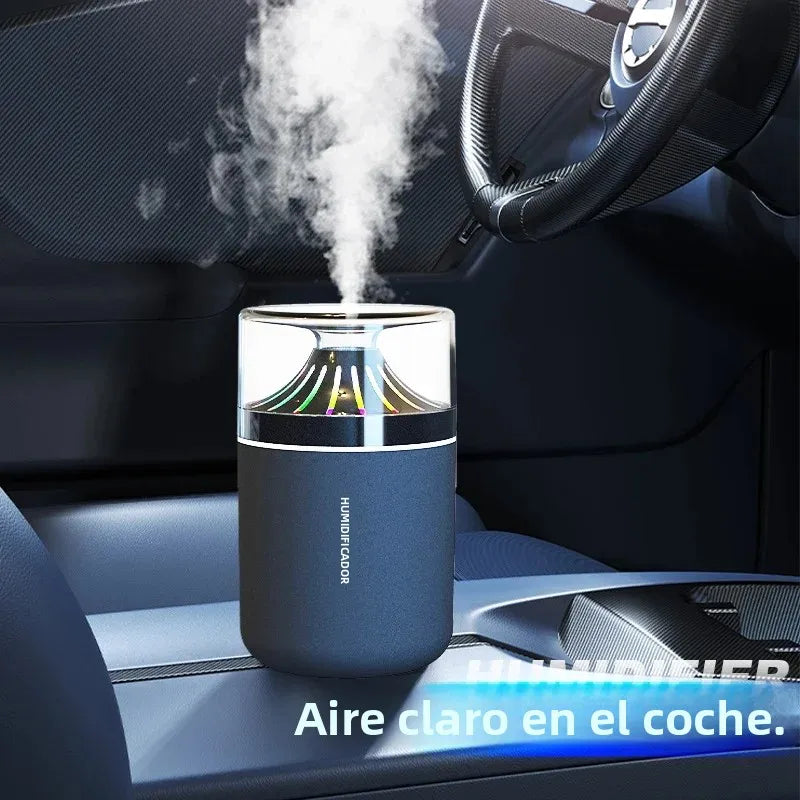 Humidificador para coche con luz de colores