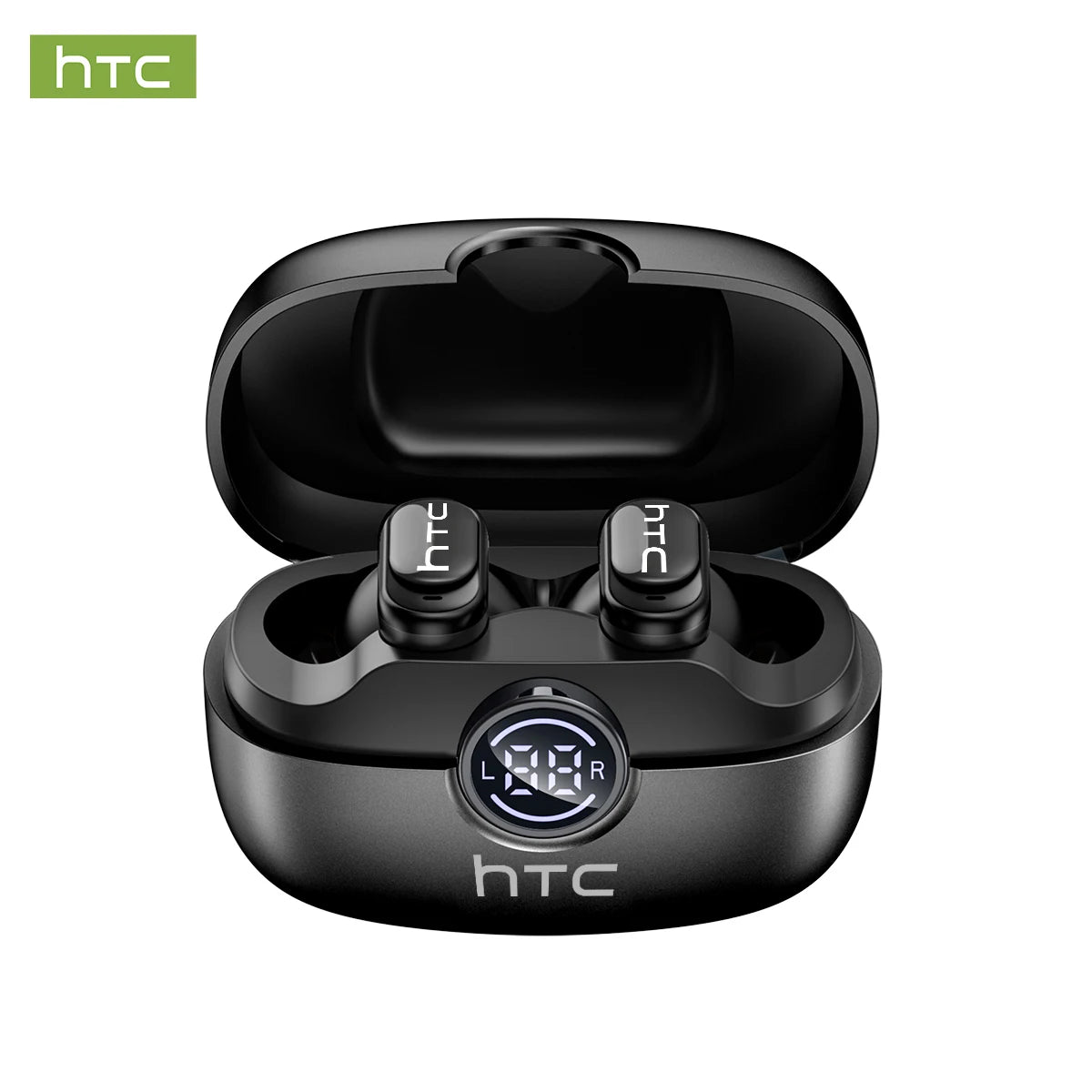 Auriculares inalámbricos HTC NE79 con traductor, cancelación de ruido y pantalla LED