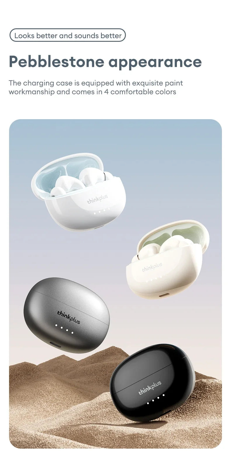 Auriculares inalámbricos Lenovo LP5 Pro con Bluetooth 5.4, sonido HiFi y micrófono