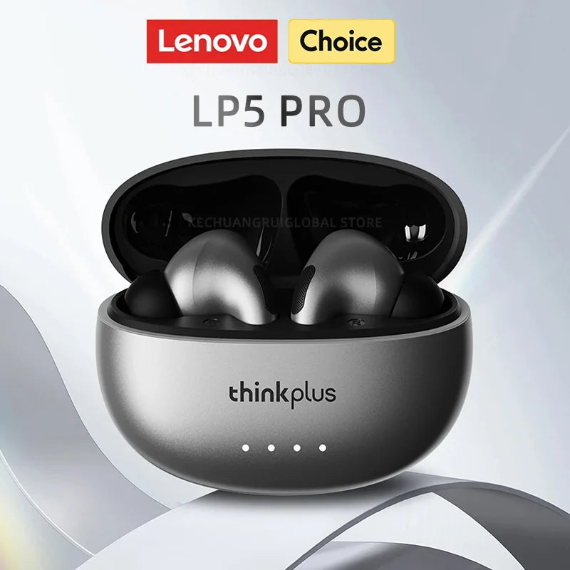 Auriculares inalámbricos Lenovo LP5 Pro con Bluetooth 5.4, sonido HiFi y micrófono