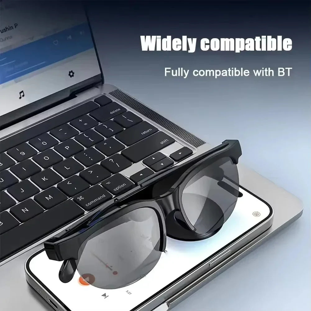 Gafas de sol inteligentes con Bluetooth y cámara