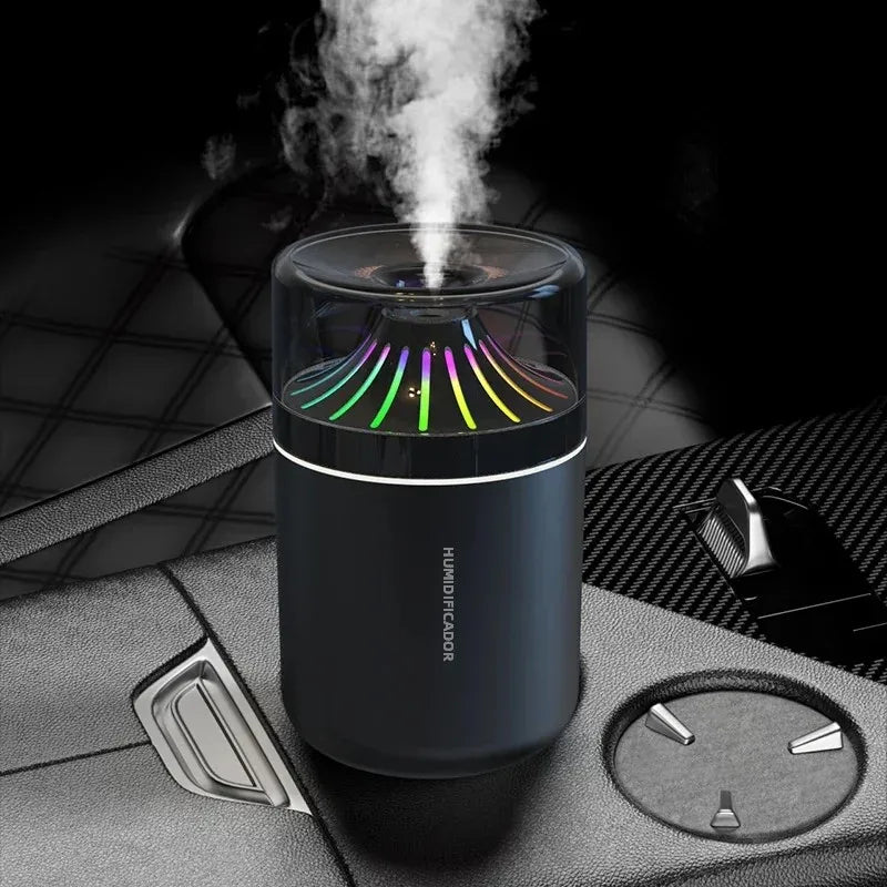 Humidificador para coche con luz de colores