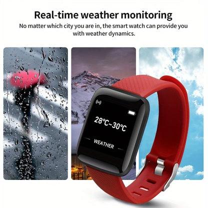 Reloj inteligente con monitor de actividad y notificaciones
