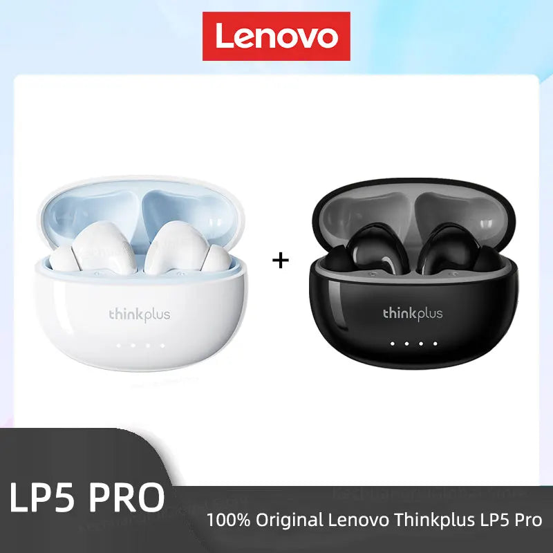Auriculares inalámbricos Lenovo LP5 Pro con Bluetooth 5.4, sonido HiFi y micrófono