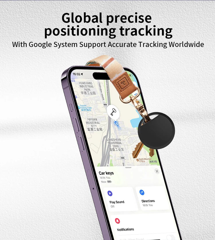 Localizador inteligente para Android, compatible con Google Find Hub