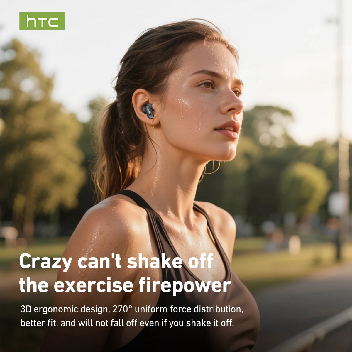 Auriculares inalámbricos HTC NE79 con traductor, cancelación de ruido y pantalla LED