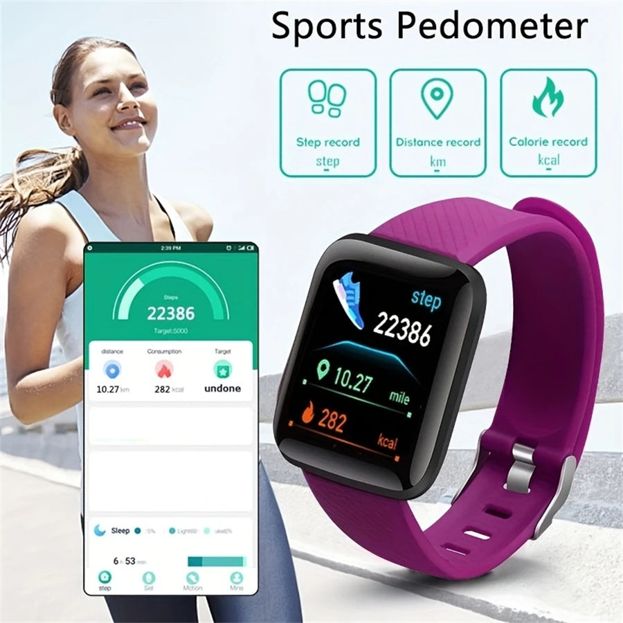 Reloj inteligente con monitor de actividad y notificaciones