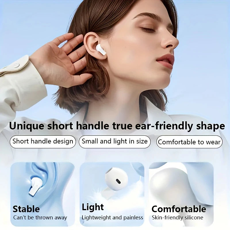 Auriculares Lenovo Pro 5s inalámbricos con micrófono y cancelación de ruido