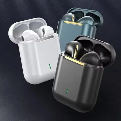 Auriculares inalámbricos J18 con micrófono, resistentes al agua y cancelación de ruido