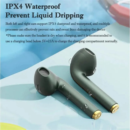 Auriculares inalámbricos J18 con micrófono, resistentes al agua y cancelación de ruido