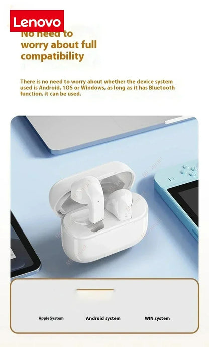 Auriculares Lenovo Pro 5s inalámbricos con micrófono y cancelación de ruido