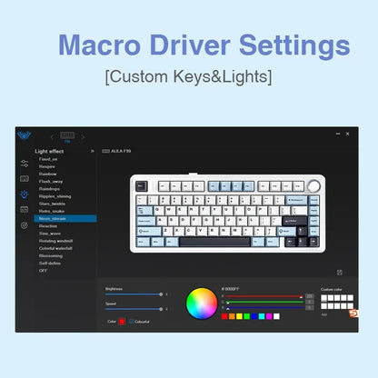 Teclado mecánico gamer inalámbrico RGB, formato compacto y tres modos de conexión