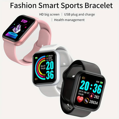 Reloj inteligente con monitor de actividad y notificaciones