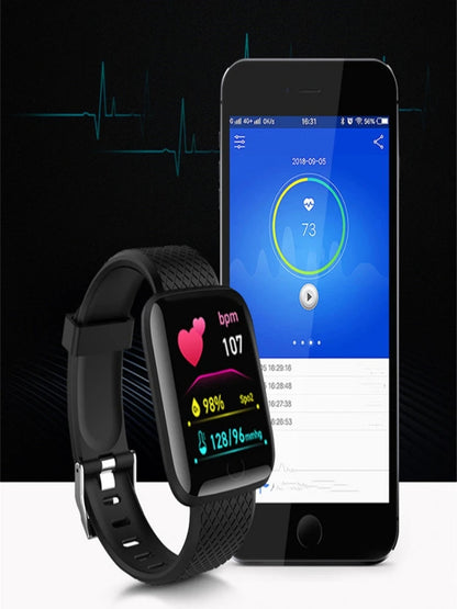 Reloj inteligente con monitor de actividad y notificaciones