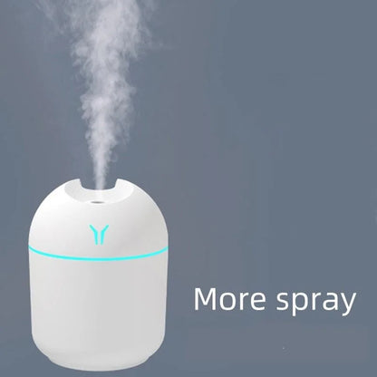 Mini humidificador y difusor de aromas USB de 250 mililitros con luz LED