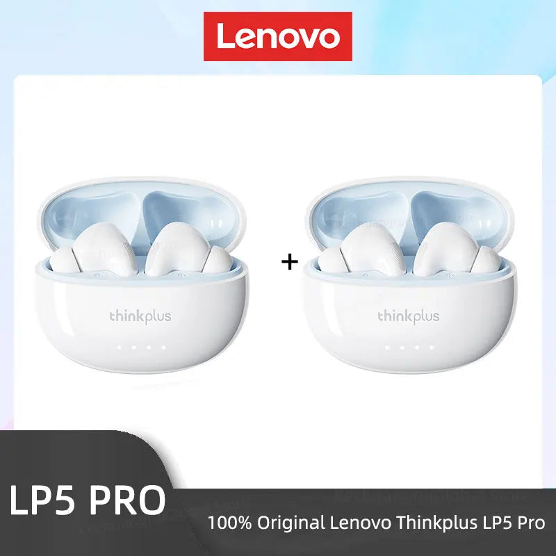Auriculares inalámbricos Lenovo LP5 Pro con Bluetooth 5.4, sonido HiFi y micrófono