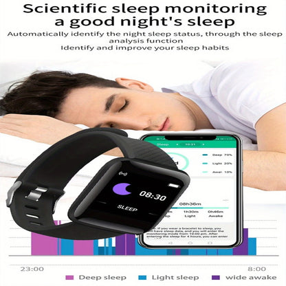 Reloj inteligente con monitor de actividad y notificaciones