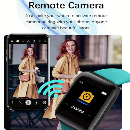 Reloj inteligente con monitor de actividad y notificaciones
