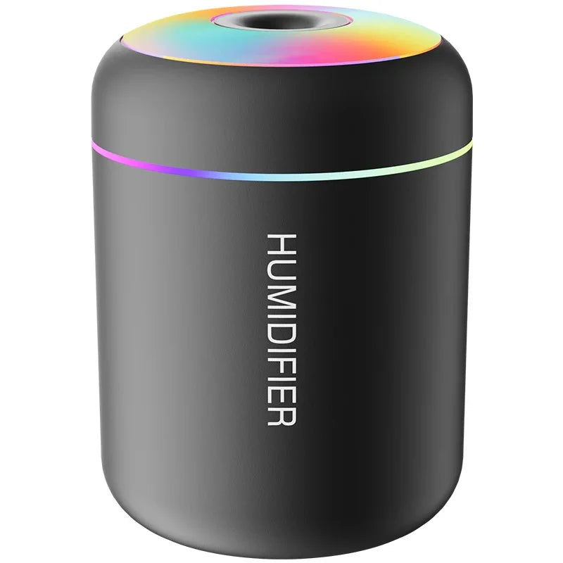 Mini humidificador difusor de aroma USB con luz LED