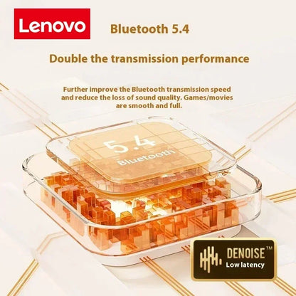 Auriculares Lenovo Pro 5s inalámbricos con micrófono y cancelación de ruido