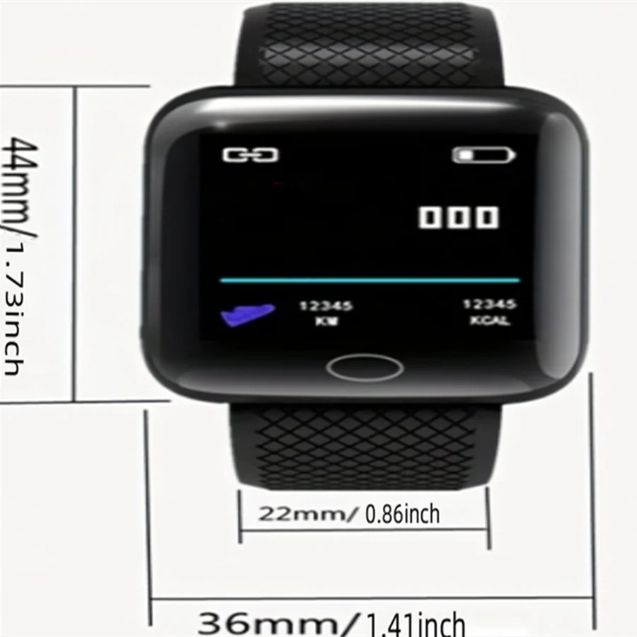 Reloj inteligente con monitor de actividad y notificaciones