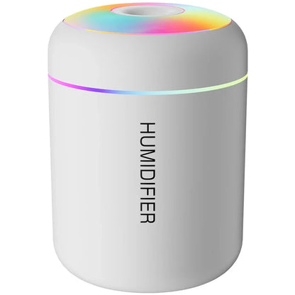 Mini humidificador difusor de aroma USB con luz LED