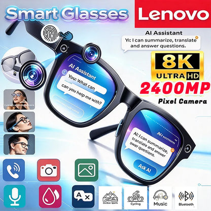 Gafas de sol inteligentes con Bluetooth y cámara